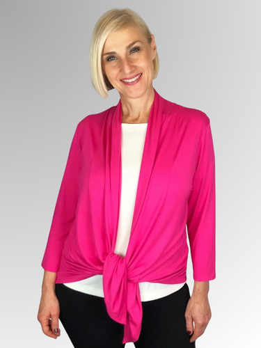 Our Bamboo Cardi is made from 95% Bamboo and 5% Spandex making it super light and silky soft. Being a breathable fabric it draws moisture away from your body keeping you cool. Available in a range of beautiful colours, you'll buy one and come back for more. Best of all, they’re 