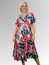 Embrace effortless summer elegance with the Cavailon Godet Dress by Orientique. Beautifully woven from a premium sustainable rayon, this dress delivers a beautifully lightweight, fluid drape that keeps you cool and comfortable all day long.
