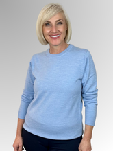 Slade Knitwear ~ Pure Wool Crew Neck Pullover (21400)