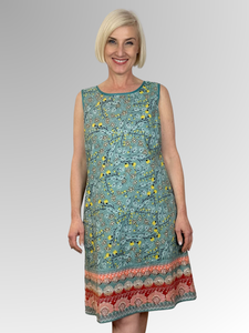 Our Chania Reversible Dress is a great choice for summer, made from 100% Organic Cotton and with a reversible design, it offers unbeatable value. Lightweight and stylish, have two looks in one and save space when travelling - always look great and feel comfortable whatever the occasion.