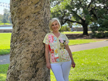 Spruce up your wardrobe with the Kalisson Estela Top! Beautifully crafted in Portugal, this chic piece is perfect for the stylish woman who appreciates vibrant colours, rich textures, and supreme comfort. Made from a high-quality cotton and polyester blend, it features a cleverly spliced design in bright, summery hues that add a playful touch. Let Kalisson bring a fresh spark to your style!