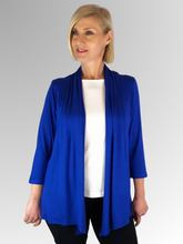 Our Bamboo Cardi is made from 95% Bamboo and 5% Spandex making it super light and silky soft. Being a breathable fabric it draws moisture away from your body keeping you cool. Available in a range of beautiful colours, you'll buy one and come back for more. Best of all, they’re "Made in Australia".