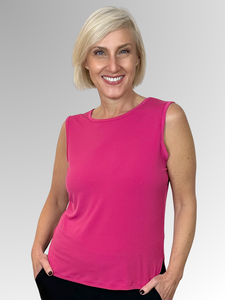 Our Classic Cami is the perfect addition to your basic collection. Available in 10 colours, you’ll find it’s just the piece you need for under all your jackets. Made in Australia from Poly/Spandex, it’s easy to care for and ideal for travelling!